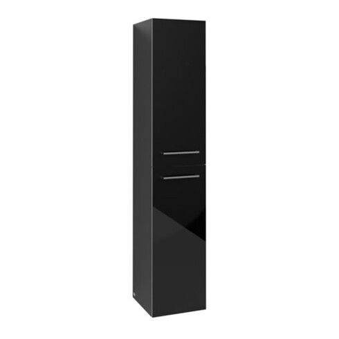 V&B Hochschrank Avento 35x176x40,4cm, 2 T, r, G vc g, cryst bla
