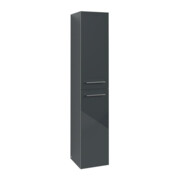 V&B Hochschrank Avento 35x176x40,4cm, 2 T, r, G vc g, cryst Gr