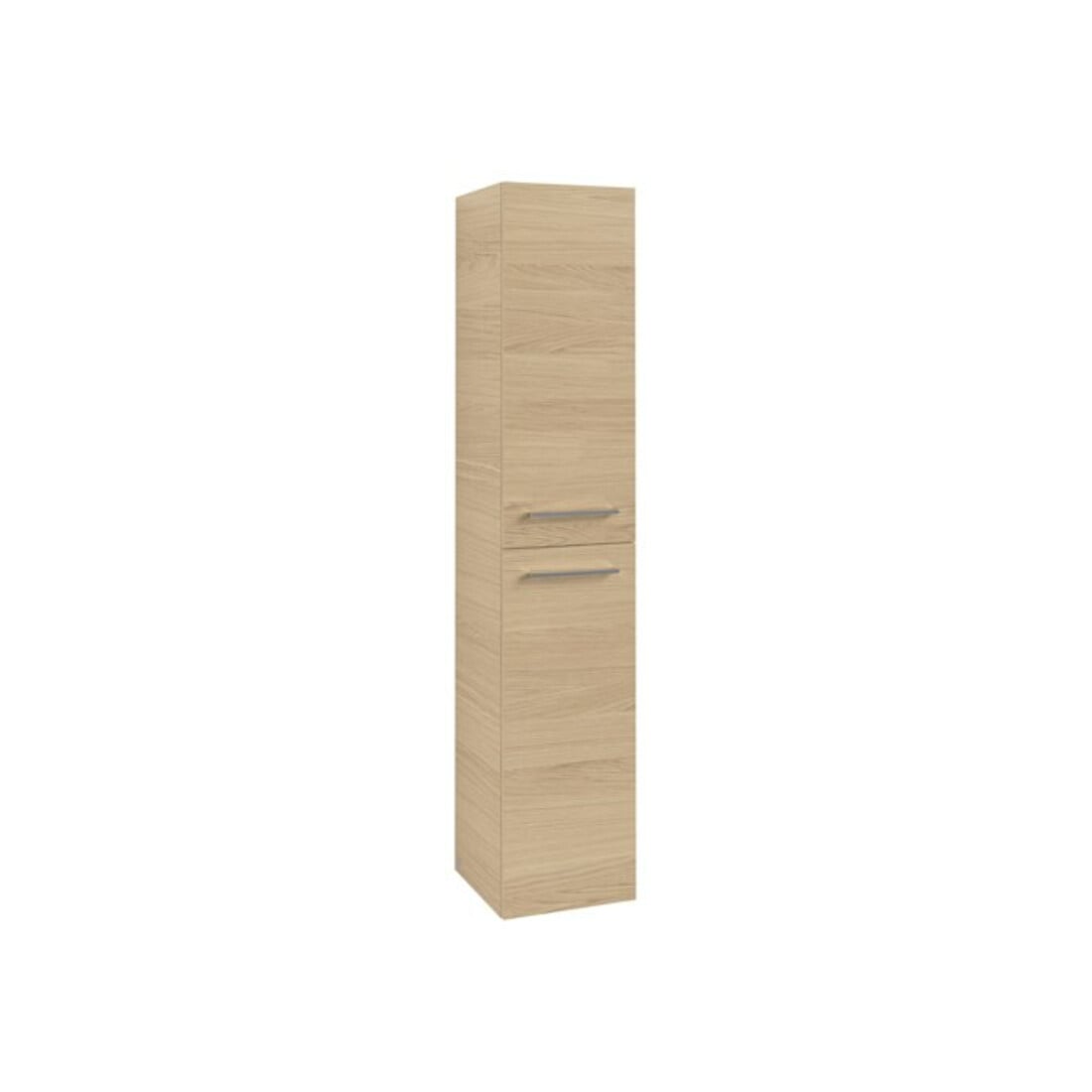 V&B Hochschrank Avento 35x176x40,4cm, 2 T, r, G vc gl., Nord Oa