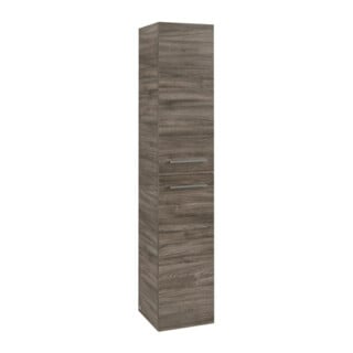 V&B Hochschrank Avento 35x176x40,4cm, 2 T, r, G vc gl., st. Oa