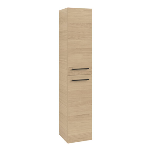 V&B Hochschrank Avento 35x176x40,4cm, 2 T, r, G vo bla, Nord Oa