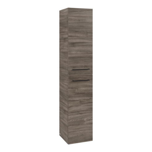 V&B Hochschrank Avento 35x176x40,4cm, 2 T, r, G vo bla, st. Oa