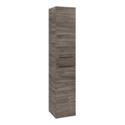 V&B Hochschrank Avento 35x176x40,4cm, 2 T, r, G vo bla, st. Oa