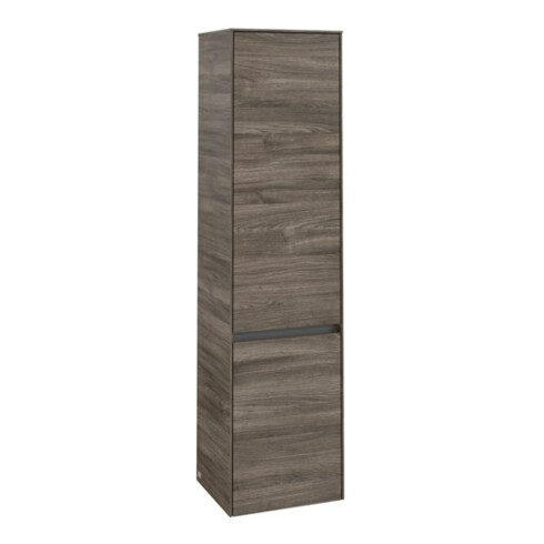 V&B Hochschrank Collaro 40,4x153,8x34,9cm, Anschl li, stone oak
