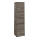 V&B Hochschrank Collaro 40,4x153,8x34,9cm, côté charnière droit, chêne stone-1