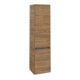 V&B Hochschrank Collaro 40,4x153,8x34,9cm, côté raccord, chêne Kansas-1
