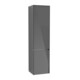 V&B Hochschrank Collaro 40,4x153,8x34,9cm, côté raccord, gris brillant-1
