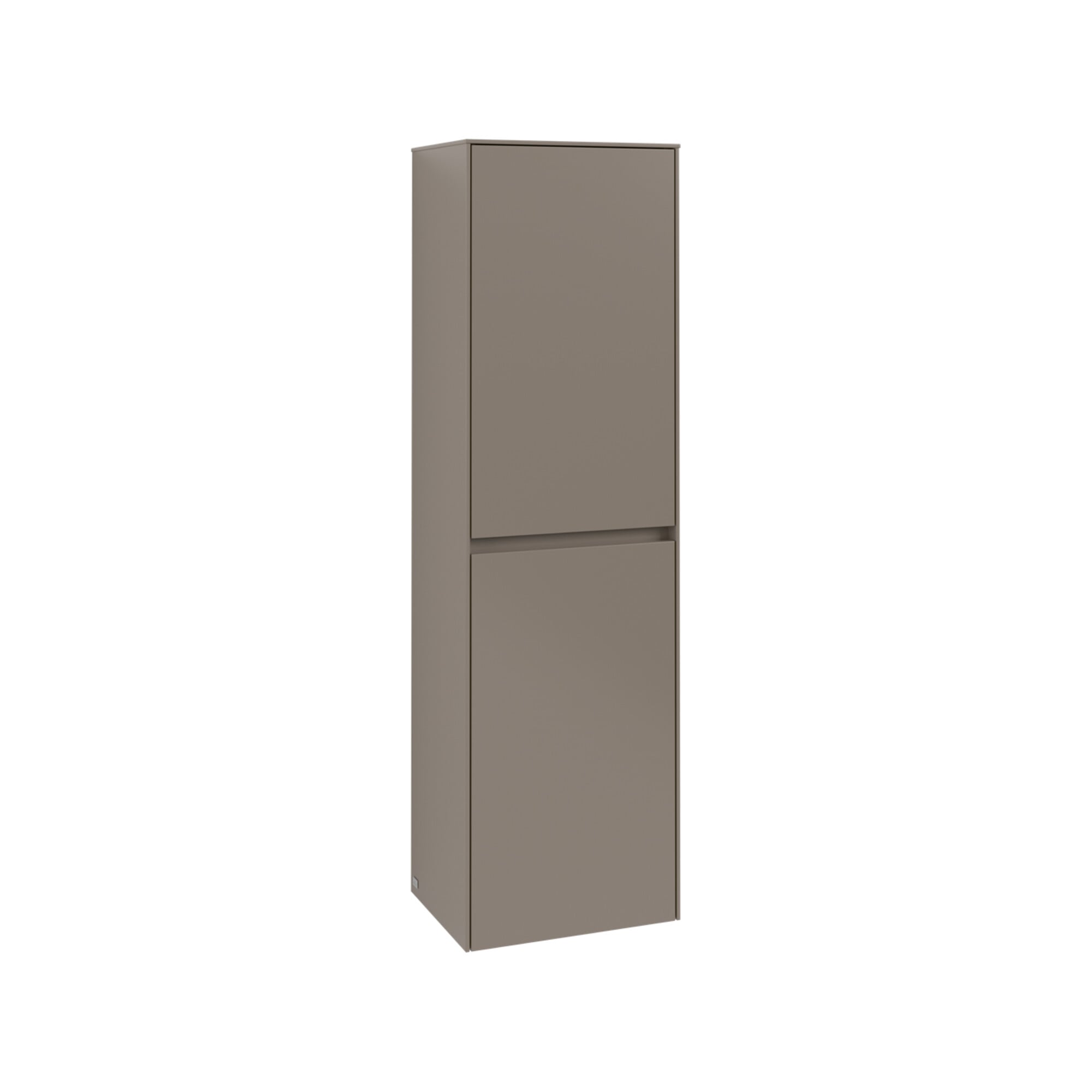 V&B Hochschrank Collaro 45,4x153,8x34,9cm, Anschl li, volc black ; Villeroy & Boch