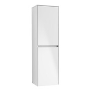 V&B Hochschrank Collaro 45,4x153,8x34,9cm, Anschl li, white matt