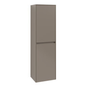V&B Hochschrank Collaro 45,4x153,8x34,9cm, Anschl re, black oak