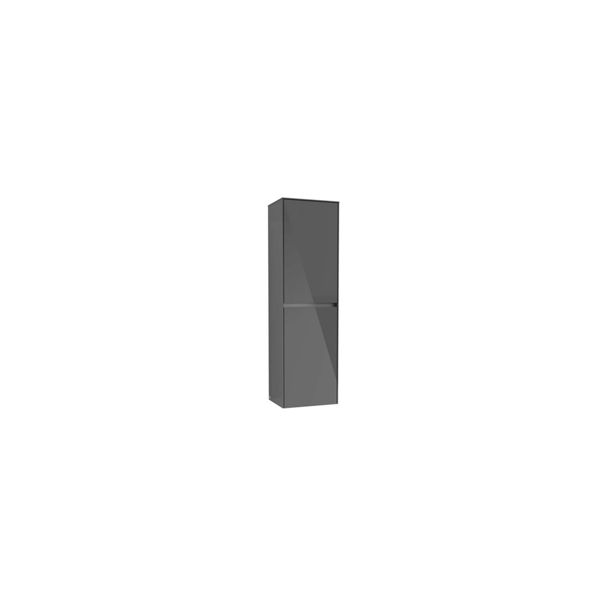 V&B Hochschrank Collaro 45,4x153,8x34,9cm, Anschl re, glo grey ; Villeroy & Boch