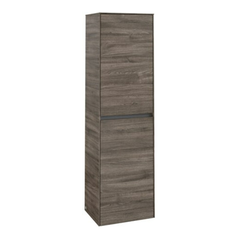 V&B Hochschrank Collaro 45,4x153,8x34,9cm, Anschl re, stone oak