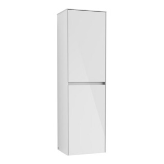 V&B Hochschrank Collaro 45,4x153,8x34,9cm, raccord droite, blanc brillant