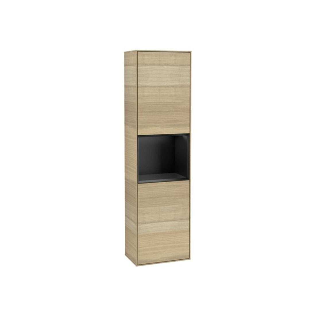 V&B Hochschrank Éclairage mural Finion 41,8x151,6cm, gauche, étagère bleue m Lac, Oa ven
