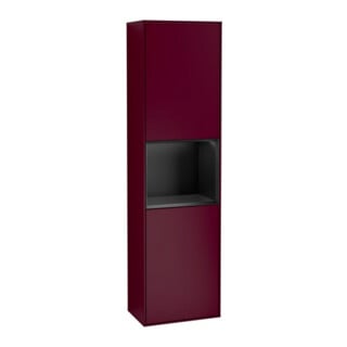 V&B Hochschrank Éclairage mural Finion 41,8x151,6cm, gauche, étagère bleue m Lac, Peo m