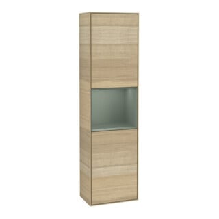 V&B Hochschrank Éclairage mural Finion 41,8x151,6cm, gauche, Reg Oli. m Lac, Oa ven