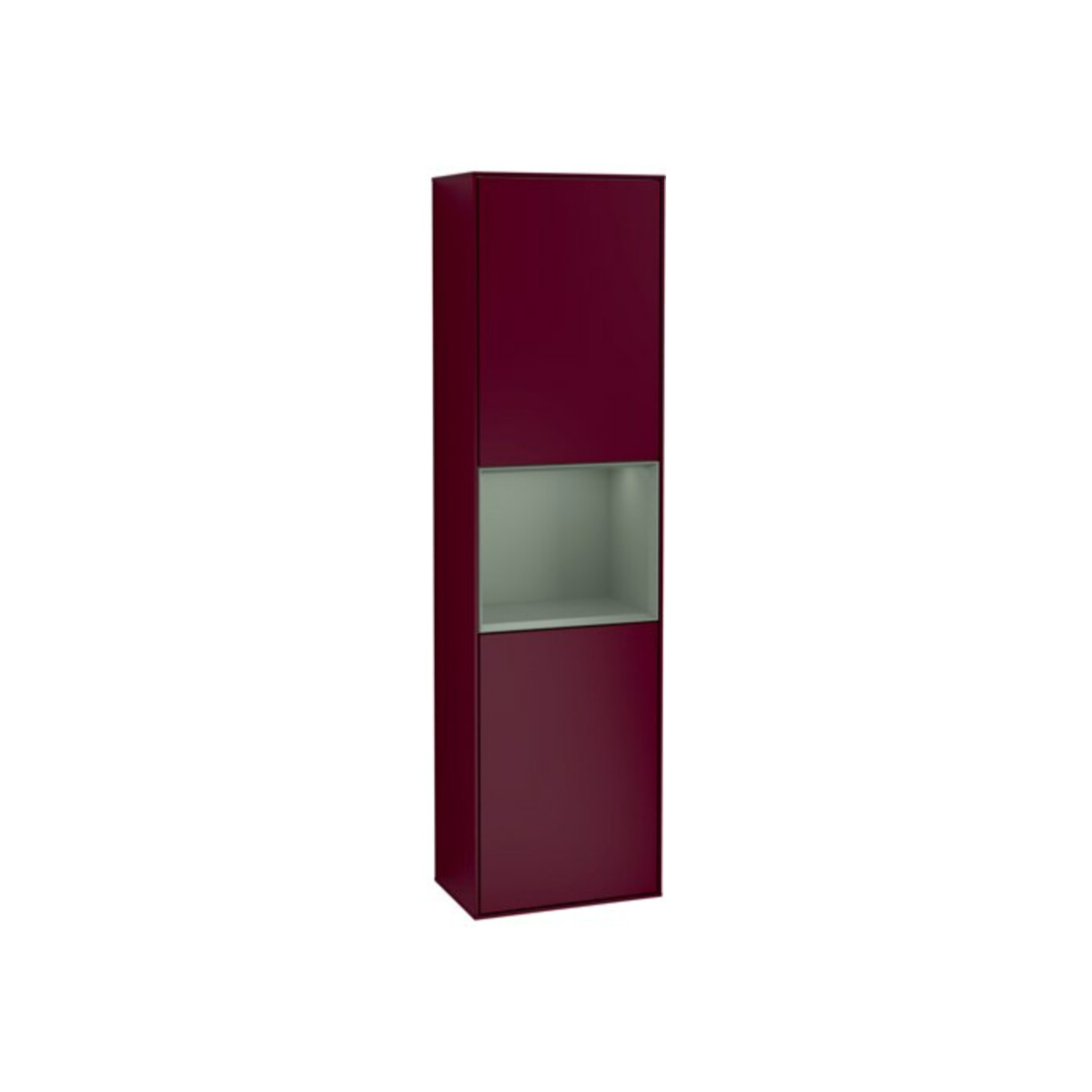 V&B Hochschrank Éclairage mural Finion 41,8x151,6cm, gauche, Reg Oli. m Lac, Peo m