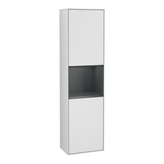 V&B Hochschrank Éclairage mural Finion 41,8x151,6cm, r, Rg md b m La, wh. m Lac