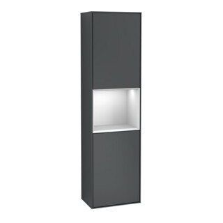V&B Hochschrank Éclairage mural Finion 41,8x151,6cm, r, Rg w m La, md bl. m Lac