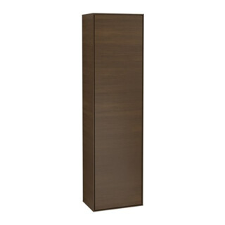 V&B Hochschrank Éclairage mural Finion 41,8x151,6x27cm, Connexion à gauche, placage noyer