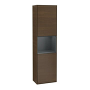 V&B Hochschrank Finion 41,8x151,6cm, d, P ar m laq, noyer ven