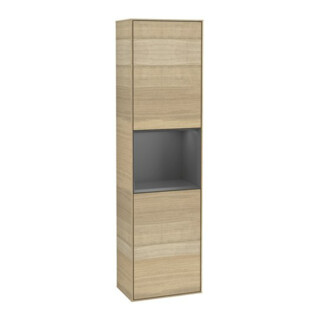 V&B Hochschrank Finion 41,8x151,6cm, l, Rg A m Lac, Oa ven