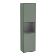 V&B Hochschrank Finion 41,8x151,6cm, l, Rg A m Lac, Oli. m Lac
