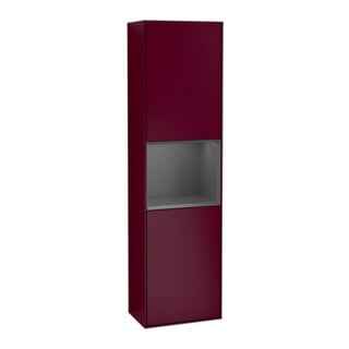 V&B Hochschrank Finion 41,8x151,6cm, l, Rg A m Lac, Peo m