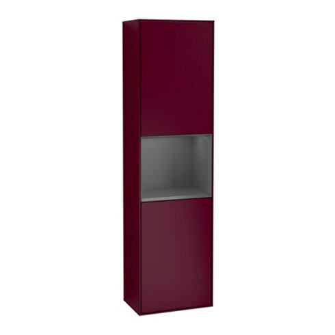 V&B Hochschrank Finion 41,8x151,6cm, l, Rg A m Lac, Peo m
