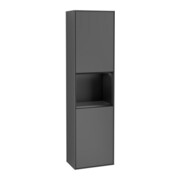 V&B Hochschrank Finion 41,8x151,6cm, l, Rg b m Lac, Anthrac. m