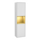 V&B Hochschrank Finion 41,8x151,6cm, l, Rg gol m Lac, wh. m Lac-1
