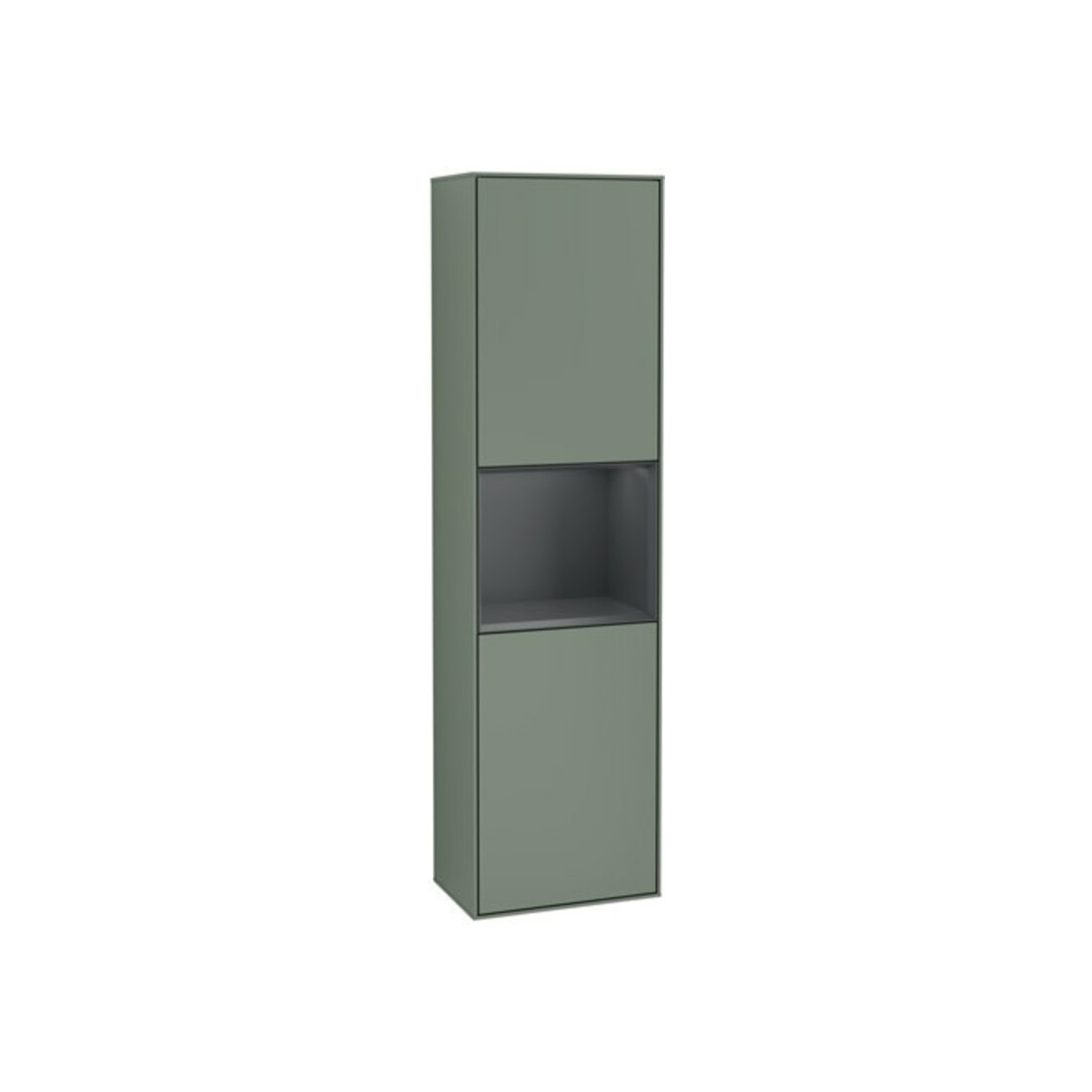 V&B Hochschrank Finion 41,8x151,6cm, l, Rg md b m La, Ol m Lac