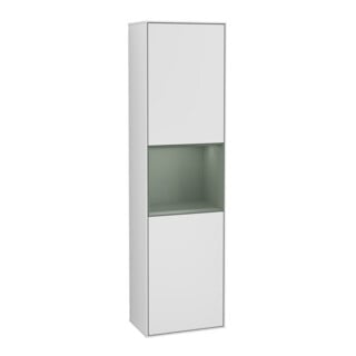 V&B Hochschrank Finion 41,8x151,6cm, l, Rg Ol m Lac, wh. m Lac