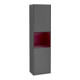 V&B Hochschrank Finion 41,8x151,6cm, l, Rg Peo m La, Anthrac. m-1