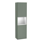 V&B Hochschrank Finion 41,8x151,6cm, l, Rg w m Lac, Oli. m Lac