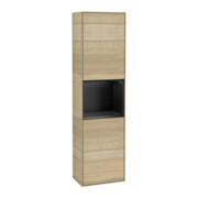 V&B Hochschrank Finion 41,8x151,6cm, li, Reg bla m Lac, Oa ven