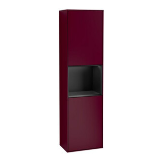 V&B Hochschrank Finion 41,8x151,6cm, li, Reg bla m Lac, Peo m