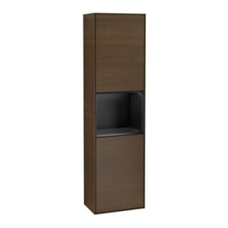 V&B Hochschrank Finion 41,8x151,6cm, li, Reg bla m Lac, wal ven