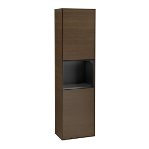 V&B Hochschrank Finion 41,8x151,6cm, li, Reg bla m Lac, wal ven