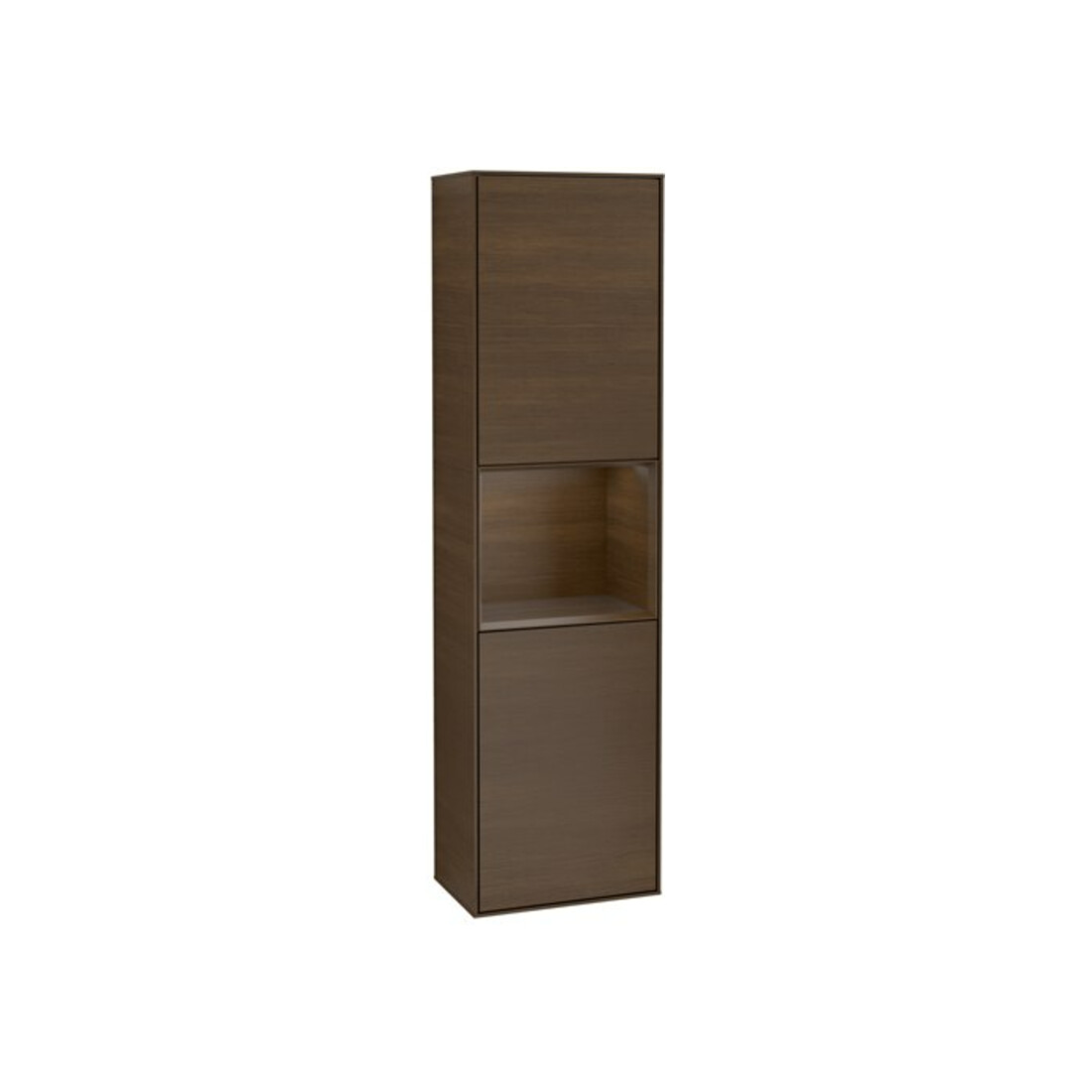 V&B Hochschrank Finion 41,8x151,6cm, li, Reg wal ven, wal ven