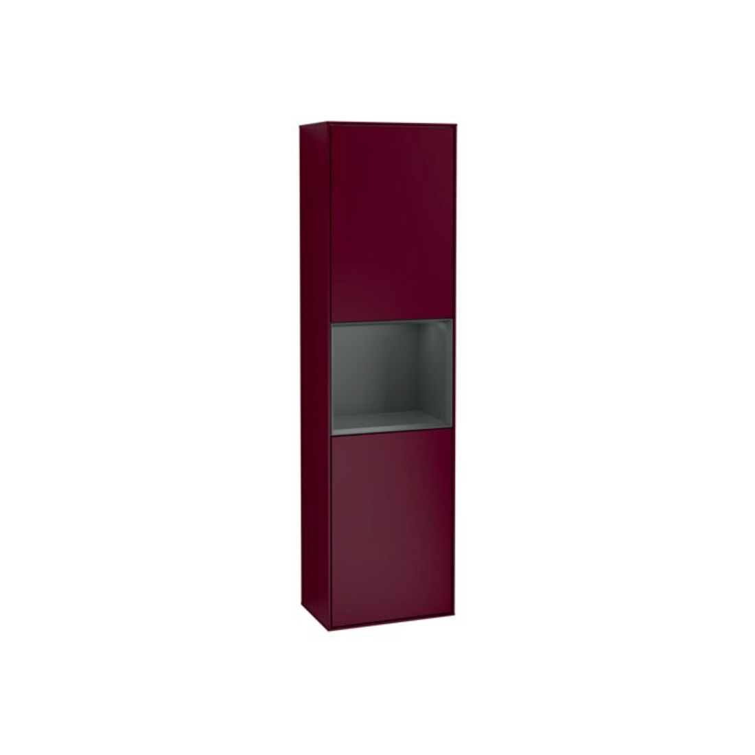 V&B Hochschrank Finion 41,8x151,6cm, r, Reg md bl. m Lac, Peo m