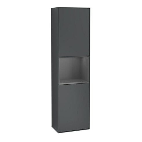 V&B Hochschrank Finion 41,8x151,6cm, r, Rg A m La, md bl. m Lac