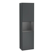 V&B Hochschrank Finion 41,8x151,6cm, r, Rg A m La, md bl. m Lac
