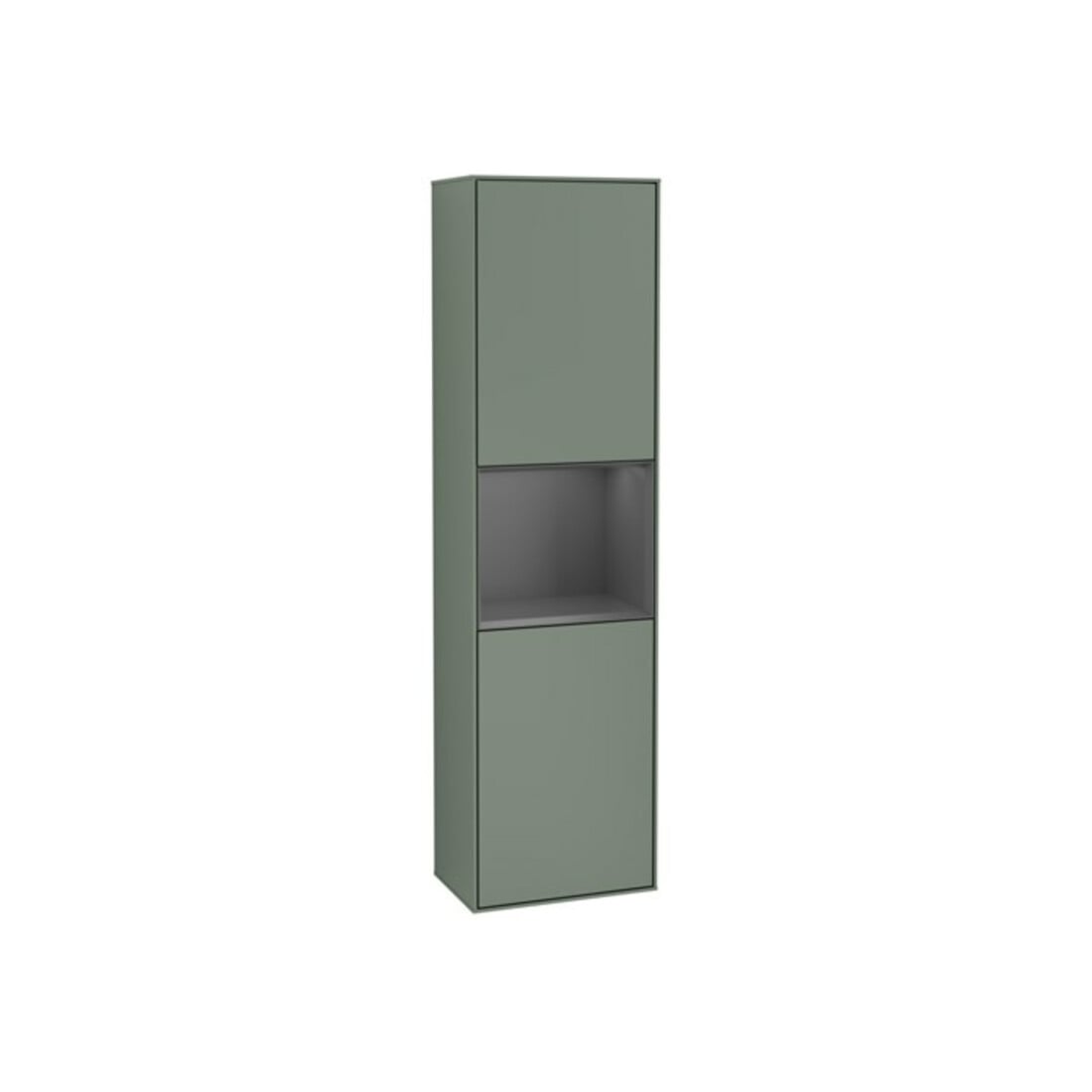 V&B Hochschrank Finion 41,8x151,6cm, r, Rg A m Lac, Oli. m Lac