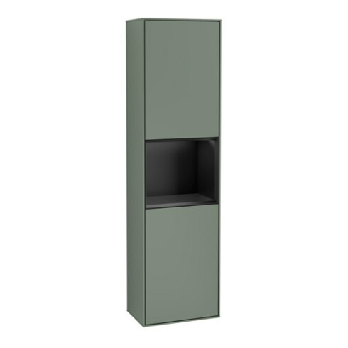 V&B Hochschrank Finion 41,8x151,6cm, r, Rg b m Lac, Oli. m Lac
