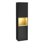 V&B Hochschrank Finion 41,8x151,6cm, r, Rg gol m Lac, bla m Lac