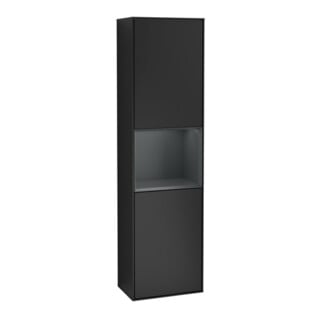 V&B Hochschrank Finion 41,8x151,6cm, r, Rg md b m La, bla m Lac