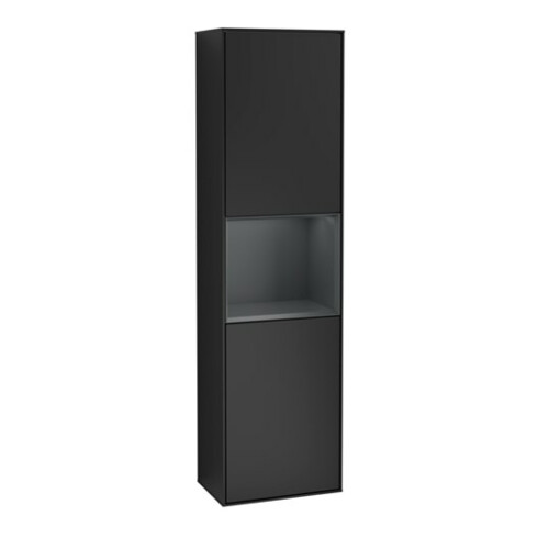 V&B Hochschrank Finion 41,8x151,6cm, r, Rg md b m La, bla m Lac