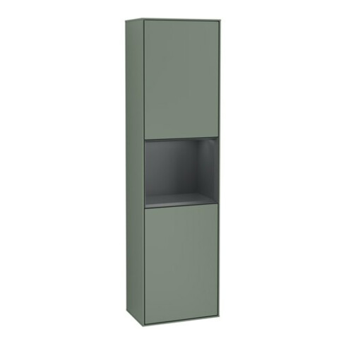 V&B Hochschrank Finion 41,8x151,6cm, r, Rg md b m La, Ol m Lac