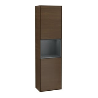 V&B Hochschrank Finion 41,8x151,6cm, r, Rg md b m Lac, wal ven